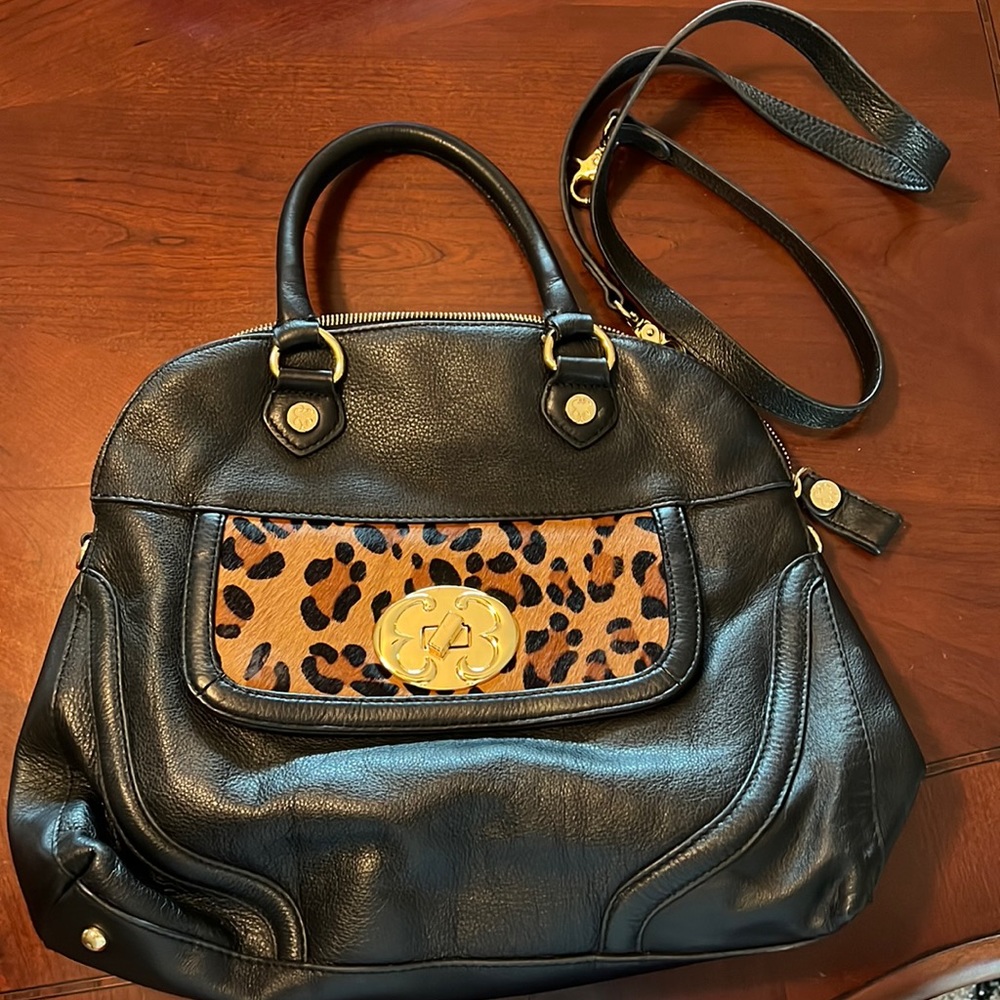 Emma Fox purse crossbody purse black and cow large